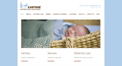 Desktop Screenshot of karitanenannies.co.nz